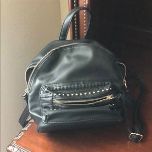 Mini Black Backpack